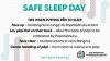 Safe Sleep Day PEPE Card